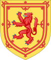 Royal arms of Scotland (Stuart): Or, a lion rampant within a double tressure flory counterflory gules