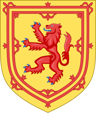 <span class="mw-page-title-main">Coat of arms of Scotland</span> Coat of arms of the Kingdom of Scotland