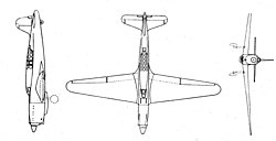 SABCA S.47 3 vues L'Aerophile 1940.jpg Mars