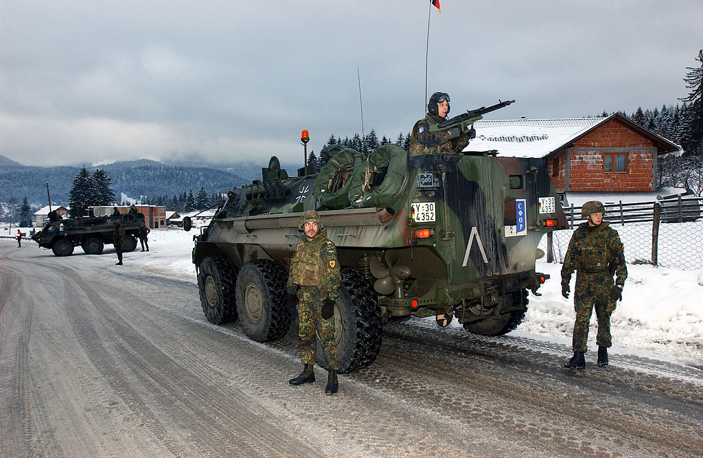 Die Stabilisation Force (SFOR, dt. Stabilisierungsstreitkräfte) 1024px-SFORBundeswehr