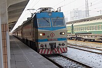SS7D-0029 a Xianyang vasútállomáson.