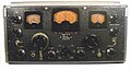 Hallicrafters SX-28 Super Skyrider receiver, circa 1940, in uso prima e durante la II guerra mondiale, riceve con sintonia continua da 0,45 a 43 MHz[15]