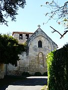 Le chevet de l'église.