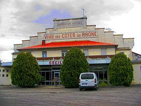 Illustrasjonsbilde av artikkelen Sainte-cécile (landsbyene Côtes-du-Rhône)