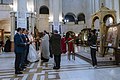 یک مراسم عروسی در کلیسای جامع ارتدکس شهر تفلیس
