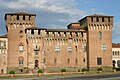 Castello di San Giorgio, einst als imposanter Wehrbau errichtet und später in den Palazzo Ducale integriert