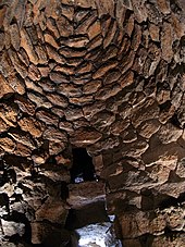 The tholos tomb of the Sant-Antine nuraghe tower at Torralba, Sardinia Santa antine (6).JPG