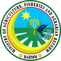 Segel dari Kementerian Pertanian, Perikanan, dan Reformasi Agraria (Bangsamoro).png