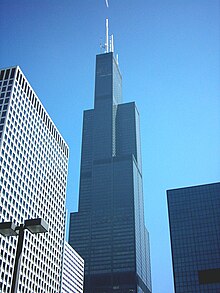 Willis Tower, le siège d'United Airlines.