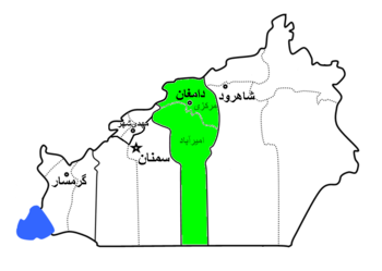 شهرستان دامغان - ویکی‌پدیا، دانشنامهٔ آزاد
