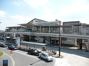 Shin-Keisei Eisenbahn Kita-Narashino Station 20090716.jpg