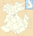 Shropshire Council UK ward map 2010 (blank).svg