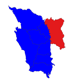 Location in Bago district