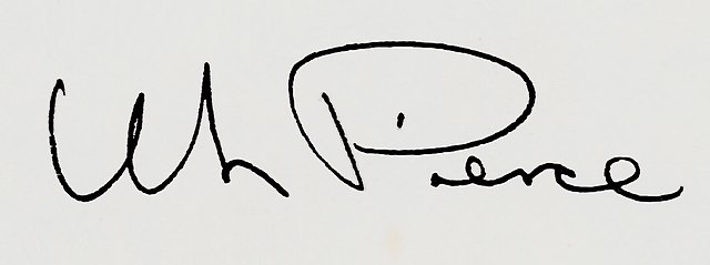 signature de William Luther Pierce