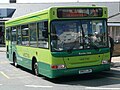 Bus 320, a Dennis Dart/Plaxton Pointer ex-Solent Blue Line. Now with Wilts & Dorset.