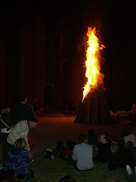 File:St. John's Fire at Chateau de Montfort (Cote d'Or).JPG
