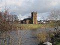 St Dunawd's church across the Afon Dyfrdwy-River Dee - geograph.org.uk - 2287890.jpg