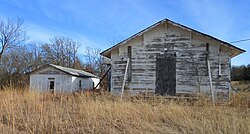 Meeker yakınlarındaki St Paul Baptist Kilisesi, Oklahoma.jpg