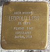 Stolperstein für Leopold Less