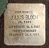 Stolperstein Sybelstr 41 (Charl) Julius Bloch.jpg