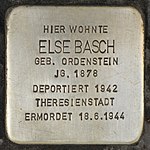 Pierre d'achoppement pour Else Basch (Munich) .jpg