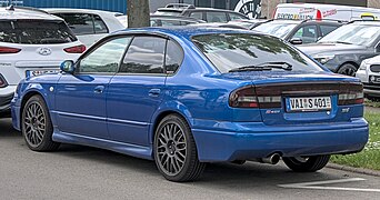 Subaru Legacy (BE) S401 - left rear view