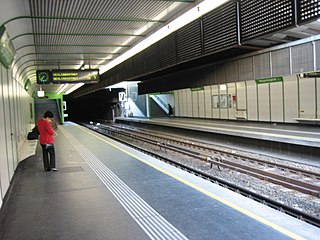 <span class="mw-page-title-main">Margaretengürtel station</span> Vienna U-Bahn station