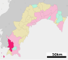 Sukumo in Kochi Prefecture Ja.svg