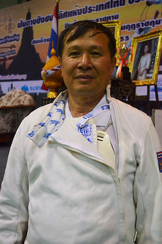 <span class="mw-page-title-main">Sutipong Santitevagul</span> Thai fencer