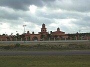 Texas Travel Information Center located near Laredo, Texas along I-35, 18 miles from the Mexico – United States border.