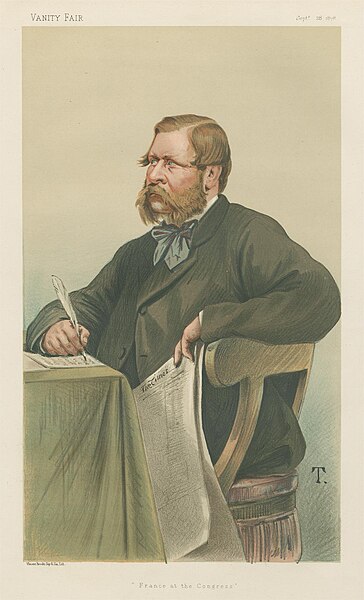 File:Théobald Chartran - Politicians - Vanity Fair ^France at the Congress^ Mr William Henry Waddington ^ 28 September - B1979.14.988 - Yale Center for British Art.jpg