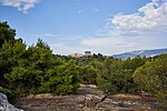 Thumbnail for File:The Acropolis of Athens and Mount Hymettus from Melite on June 3, 2020.jpg