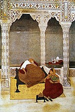 Abanîndranâth Tagore Le passage de Shah Jahan