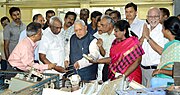 Thumbnail for File:The Union Minister for Micro, Small and Medium Enterprises, Shri Kalraj Mishra visiting the flood affected small and medium industries, in Guindy, Chennai. The Minister of State for Road Transport &amp; Highways and Shipping.jpg