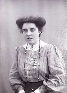 Theresa Garnett militant British suffragette