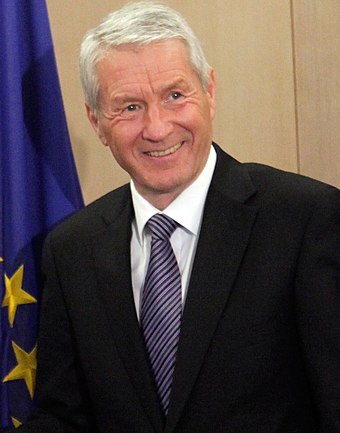 Thorbjørn Jagland (Labour) was Prime Minister 1996–97. He has later become Secretary General of the Council of Europe.