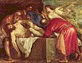 Sant Enterrament - Oli sobre tela, 137 x 175 cm, Museu del Prado (Madrid).