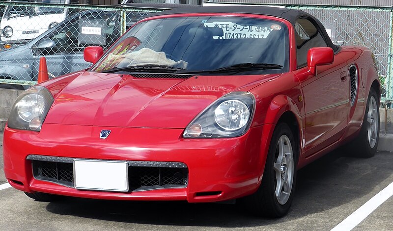 ファイル:Toyota MR-S (ZZW30) front (cropped).JPG