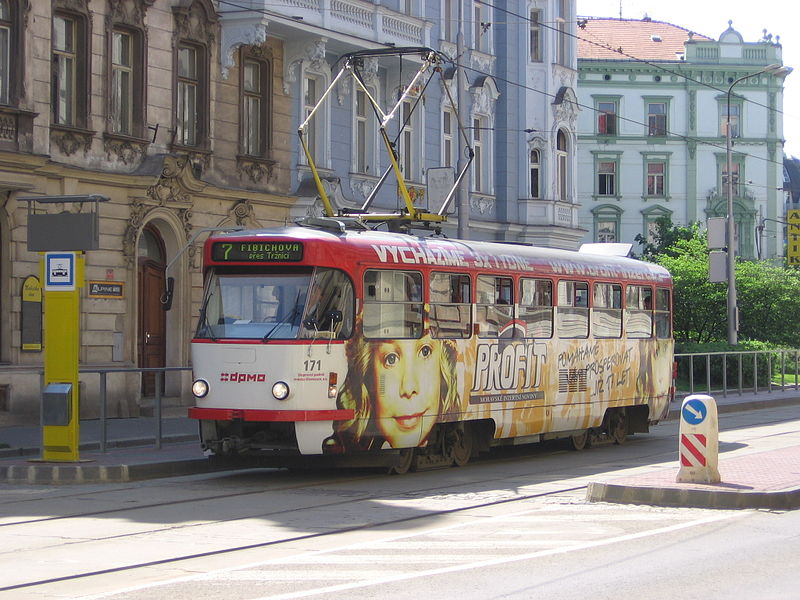 File:Tram ČKD Alstrom T3RP in Olomouc.JPG