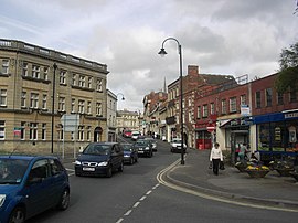 Stadtzentrum von Trowbridge