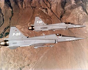 Northrop F-20: Beschreibung, Technische Daten, Trivia