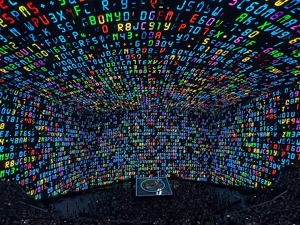 Performances of the song during U2's 2023–2024 concert residency at the Sphere featured an on-screen barrage of multi-coloured characters and an optic