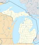 USA Michigan location map.svg