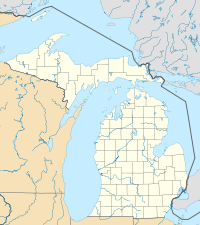 Eo Mackinac trên bản đồ Michigan