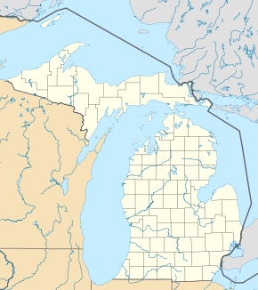 Dearborn en el mapa