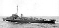 USS Bangust (DE-739) underway at sea, circa in 1943.jpg