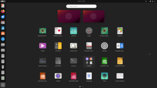 GNOME Shell comme environnement de bureau sur Ubuntu 23.10