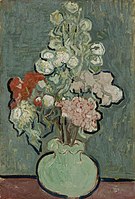Vas med blommor, 1890. van Gogh-museet, Amsterdam.