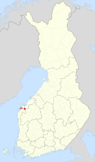Kart over Vasa Vaasa