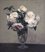 Vase de roses, 1875, coll. part., New York.